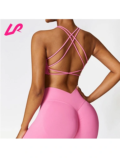 Cover up in style with our cross back sport bra. Designed for comfort and support, it's a must-have for any workout wardrobe. Shop now and stay ahead of the trend.